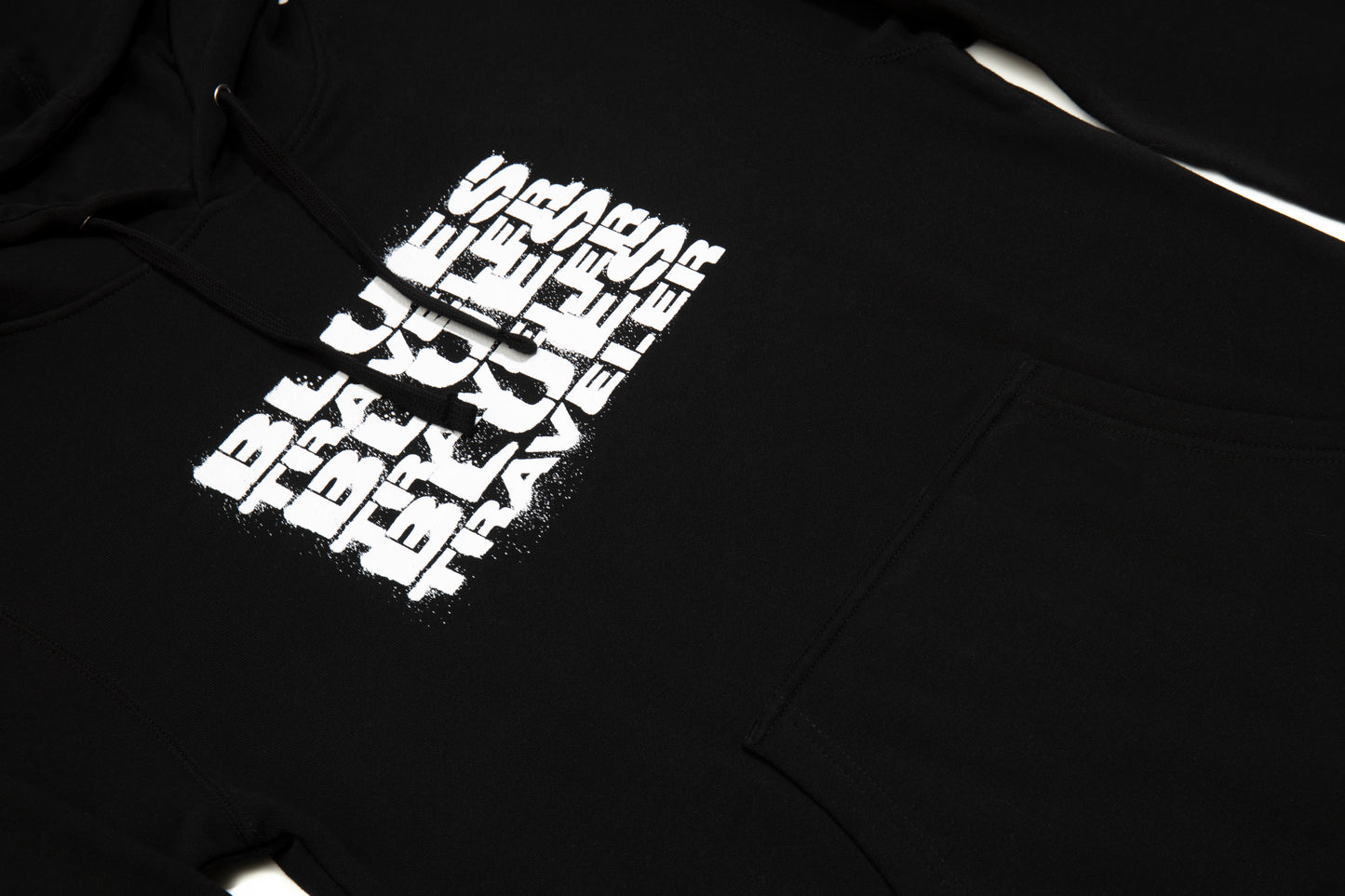 Chroma Repeater Pullover Hoodie (Black)