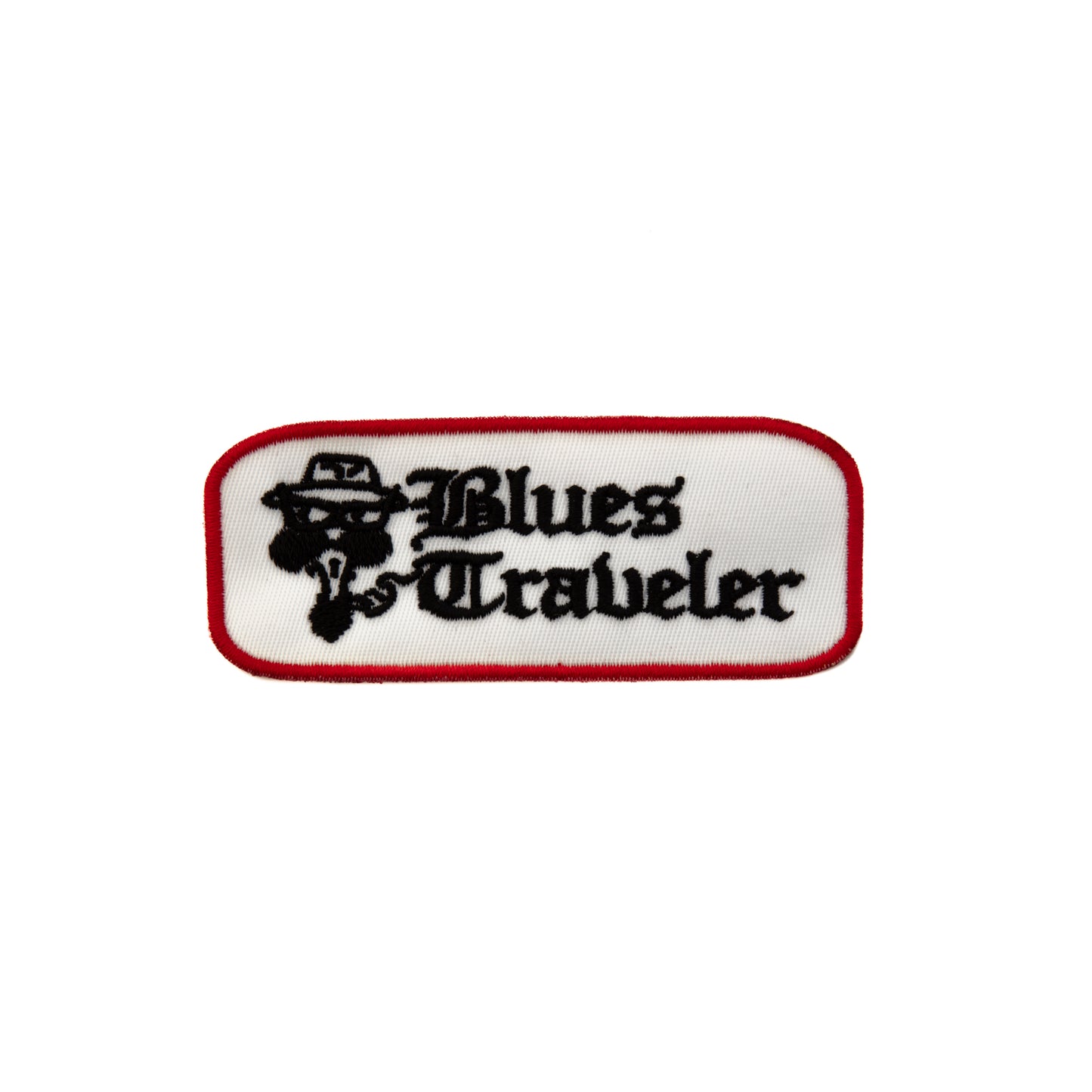 Logo Rectangle Patch (White/Red)