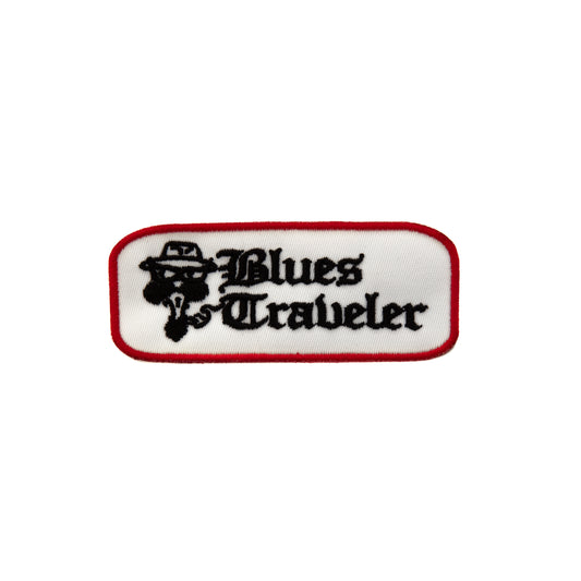 Logo Rectangle Patch (White/Red)