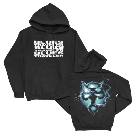 Chroma Repeater Pullover Hoodie (Black)