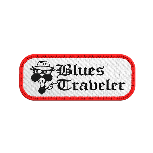 Logo Rectangle Patch (White/Red)