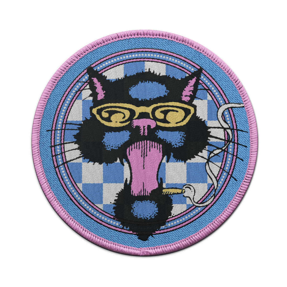Logo Circle Patch (Pink/Blue)