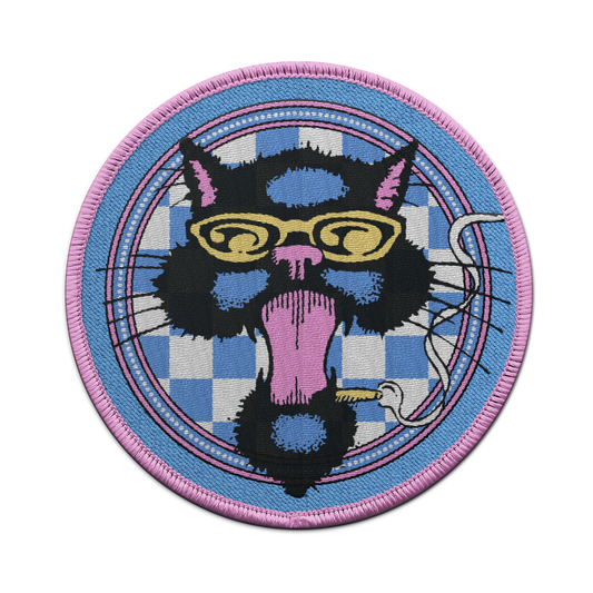 Logo Circle Patch (Pink/Blue)